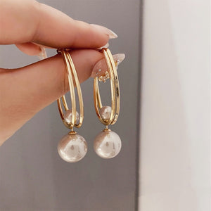 Aretes Charmming Vintage de Perlas